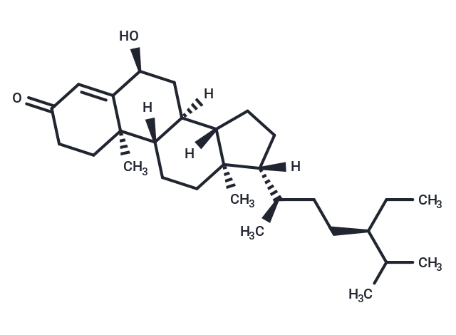 6α-Hydroxystigmast-4-en-3-one
