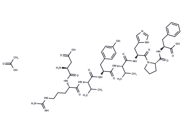 Angiotensin II 5-valine acetate(58-49-1 free base)