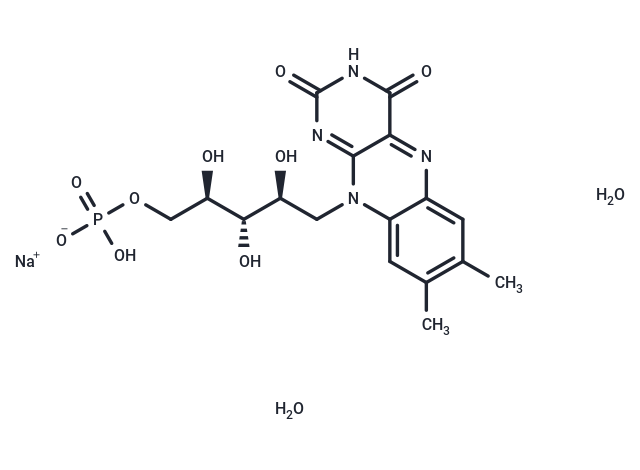Riboflavin phosphate sodium hydrate