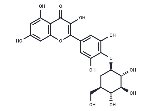 Myricetin 4'-O-β-D-glucopyranoside
