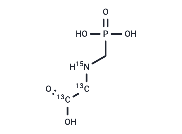 Glyphosate-13C2-15N