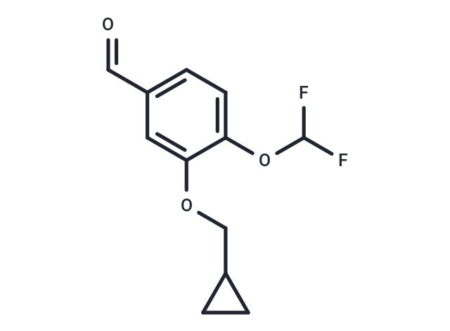 3-(Cyclopropylmethoxy)-4-(difluoromethoxy)benzaldehyde