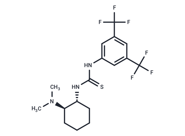 1-(3,5-Bis(trifluoromethyl)phenyl)-3-((1R,2R)-2-(dimethylamino)cyclohexyl)thiourea