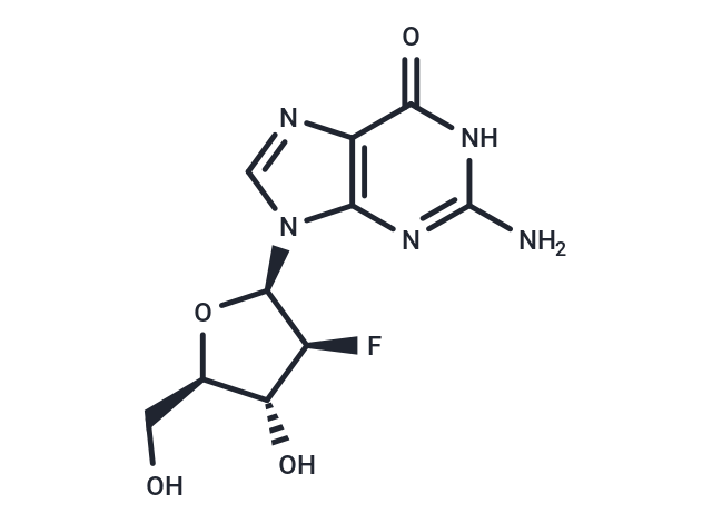 2'-Deoxy-2'-fluoro-beta-D-arabinoguanosine
