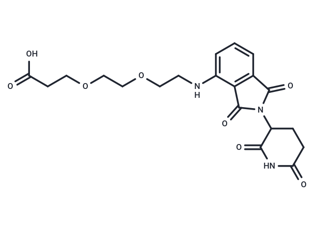 Pomalidomide-PEG2-COOH
