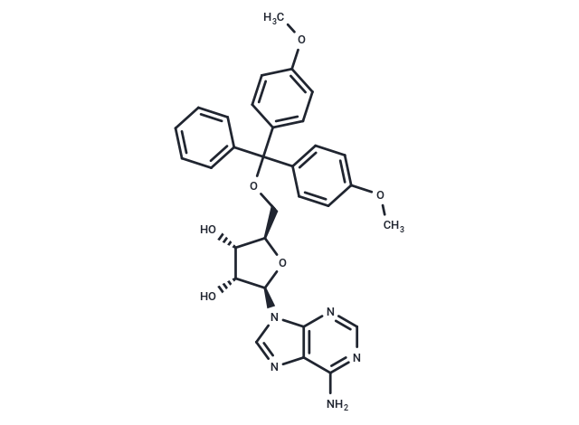 5'-O-(4,4'-dimethoxytrityl)adenosine