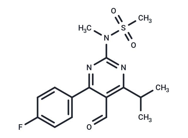 N-(4-(4-Fluorophenyl)-5-formyl-6-isopropylpyrimidin-2-yl)-N-methylmethanesulfonamide