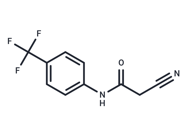2-Cyano-N-(4-(trifluoromethyl)phenyl)acetamide