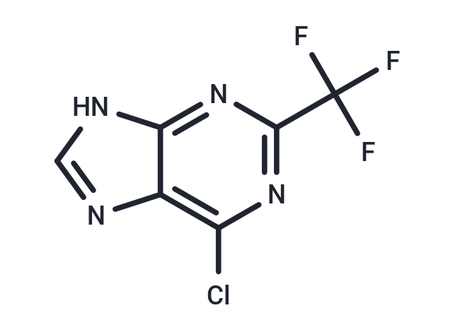 6-Chloro-2-(trifluoromethyl)-9H-purine