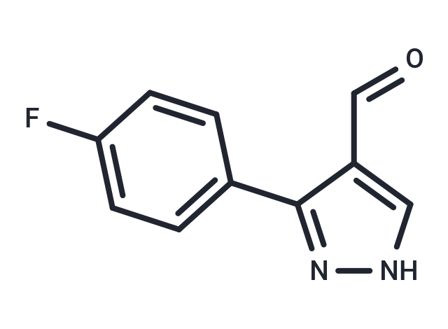 3-(4-FLUOROPHENYL)-1H-PYRAZOLE-4-CARBALDEHYDE