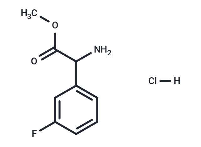 methyl amino(3-fluorophenyl)acetate hydrochloride