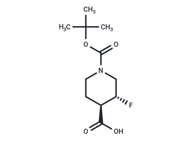 rel-(3S,4S)-1-(tert-Butoxycarbonyl)-3-fluoropiperidine-4-carboxylic acid