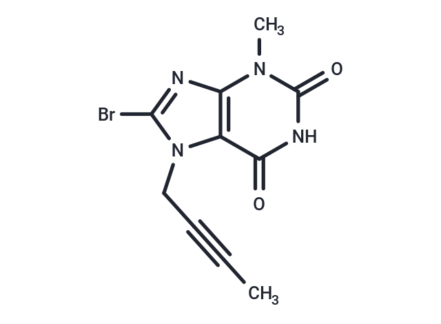 8-Bromo-7-(but-2-yn-1-yl)-3-methyl-1H-purine-2,6(3H,7H)-dione