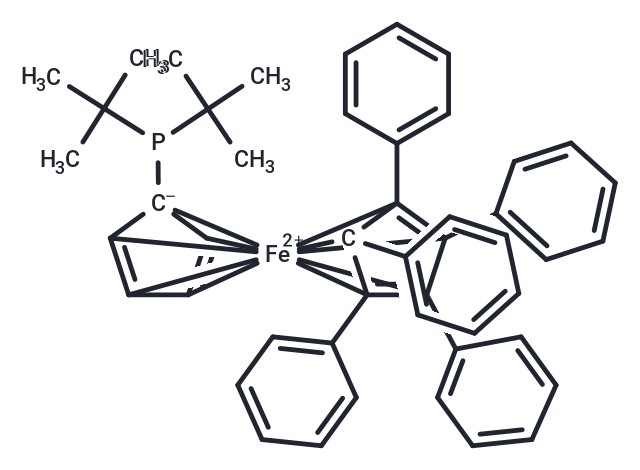 1,2,3,4,5-Pentaphenyl-1'-(di-tert-butylphosphino)ferrocene