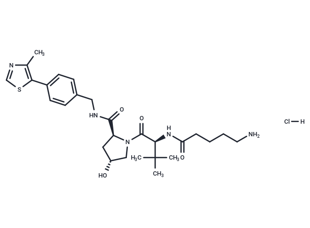 (S,R,S)-AHPC-C4-NH2 hydrochloride