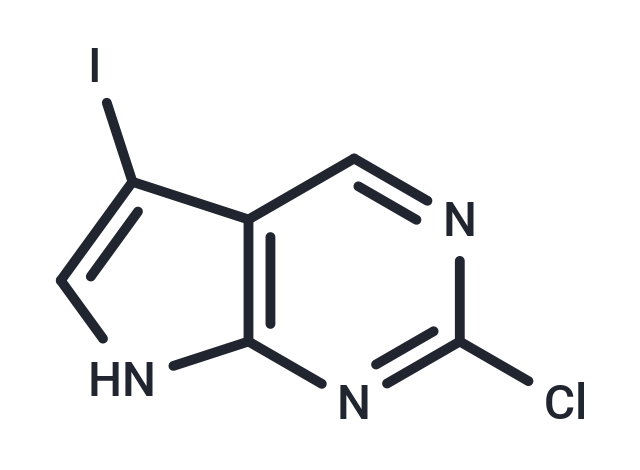 2-Chloro-5-iodo-7H-pyrrolo[2,3-d]pyrimidine