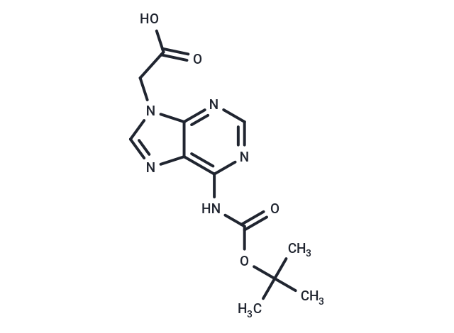 N6-Boc-adenin-9-yl acetic acid