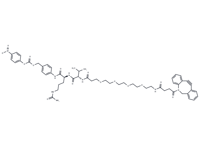 DBCO-PEG4-Val-Cit-PAB-PNP