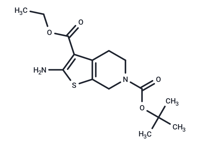 2-Amino-4,7-dihydro-5H-thieno[2,3-c]pyridine-3,6-dicarboxylic acid 6-tert butyl ester 3-ethyl ester