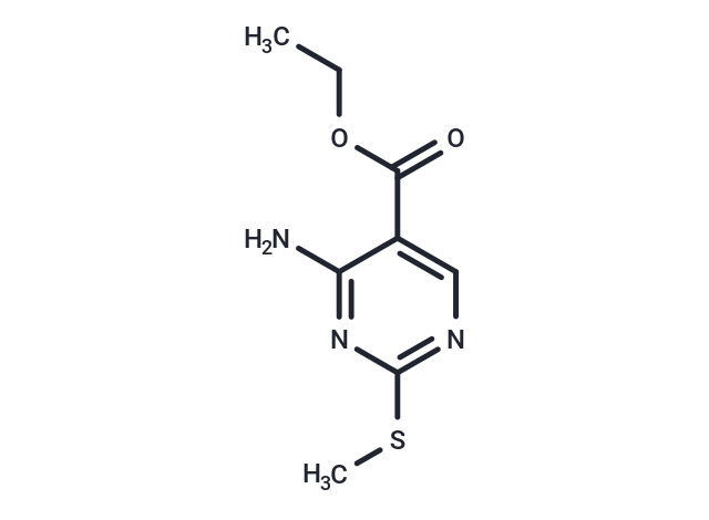 Ethyl 4-amino-2-(methylthio)pyrimidine-5-carboxylate