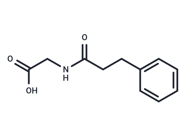 N-(3-Phenylpropionyl)glycine