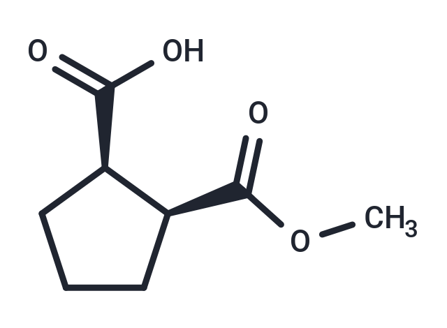 cis-2-(Methoxycarbonyl)cyclopentanecarboxylic acid