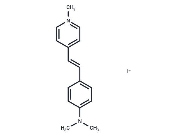(E)-4-Dimethylamino-N-methylstilbazolium iodide