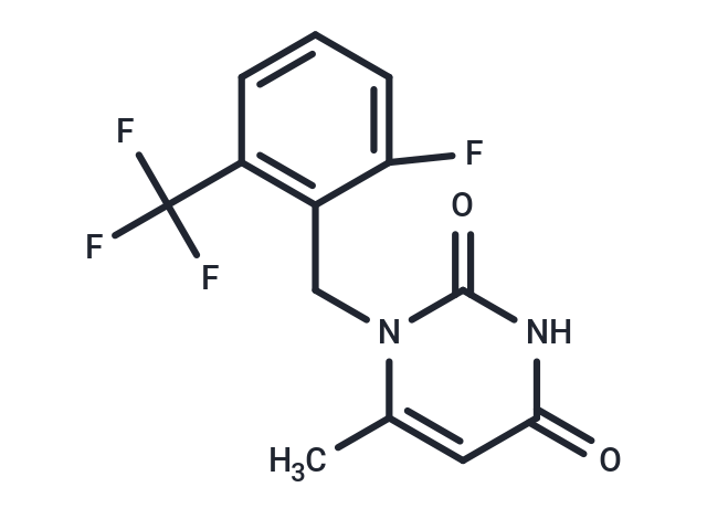 1-(2-Fluoro-6-(trifluoromethyl)benzyl)-6-methylpyrimidine-2,4(1H,3H)-dione