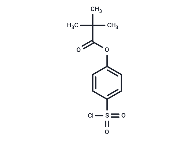 4-(Chlorosulfonyl)phenyl pivalate