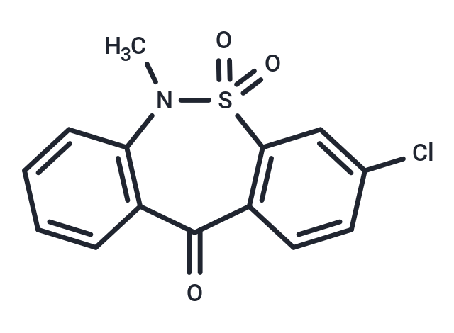 3-Chloro-6,11-dihydro-6-methyl-5,5,11-trioxodibenzo[c,f][1,2]thiazepine