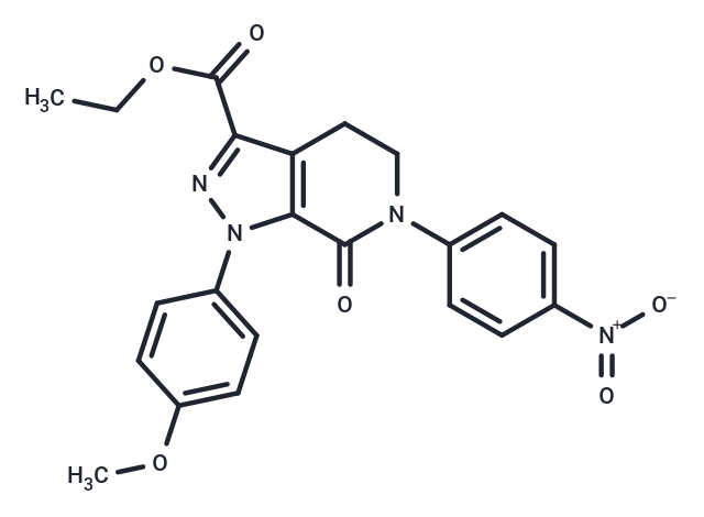 Ethyl 1-(4-methoxyphenyl)-6-(4-nitrophenyl)-7-oxo-4,5,6,7-tetrahydro-1H-pyrazolo[3,4-c]pyridine-3-carboxylate