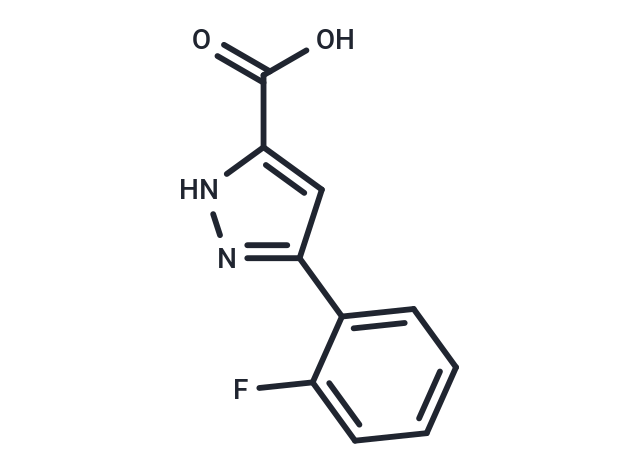 3-(2-Fluorophenyl)-1H-pyrazole-5-carboxylic acid