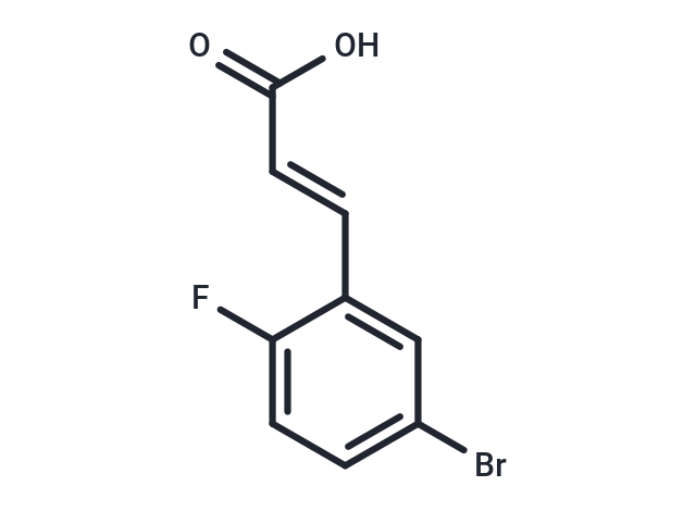 5-Bromo-2-fluorocinnamic acid