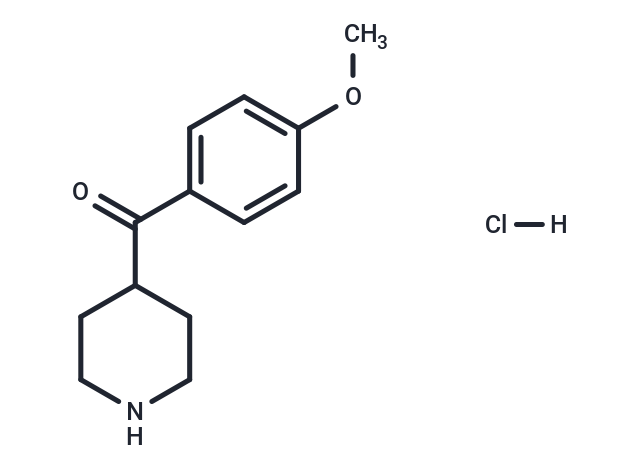 (4-Methoxyphenyl)(4-piperidyl)methanone hydrochloride