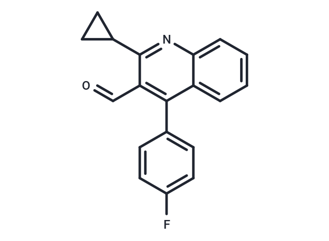 2-Cyclopropyl-4-(4-fluorophenyl)quinoline-3-carbaldehyde