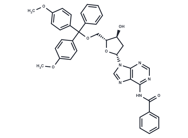 N6-Benzoyl-5′-O-(4,4′-dimethoxytrityl)-2′-deoxyadenosine