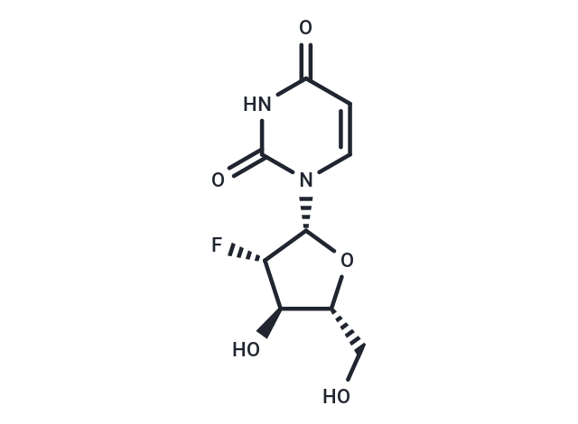 1-(2-Deoxy-2-fluoro-beta-D-arabinofuranosyl)uracil