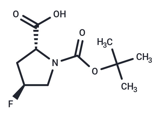 (2R,4S)-1-(tert-Butoxycarbonyl)-4-fluoropyrrolidine-2-carboxylic acid