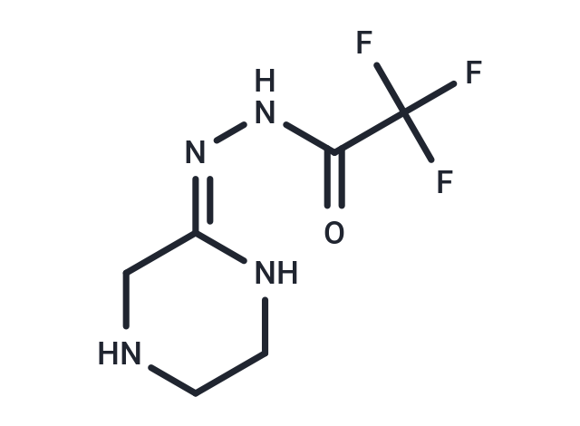 (Z)-2,2,2-Trifluoro-N'-(piperazin-2-ylidene)acetohydrazide
