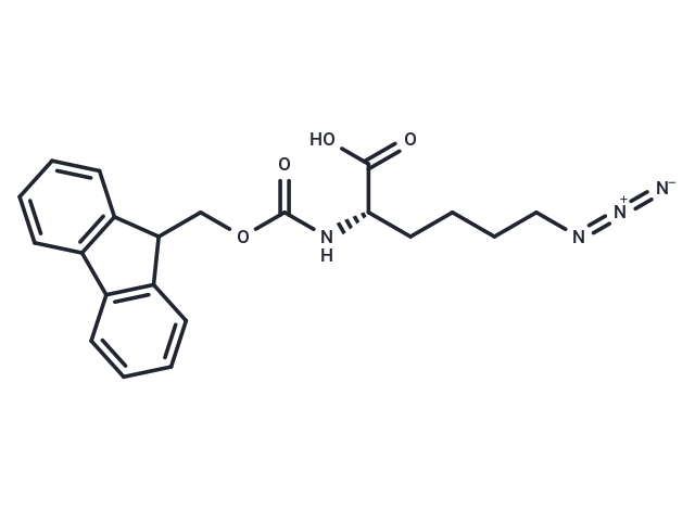 (S)-2-((((9H-Fluoren-9-yl)methoxy)carbonyl)amino)-6-azidohexanoic acid