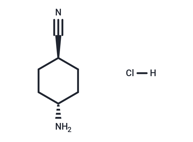 rel-(1r,4r)-4-Aminocyclohexane-1-carbonitrile hydrochloride