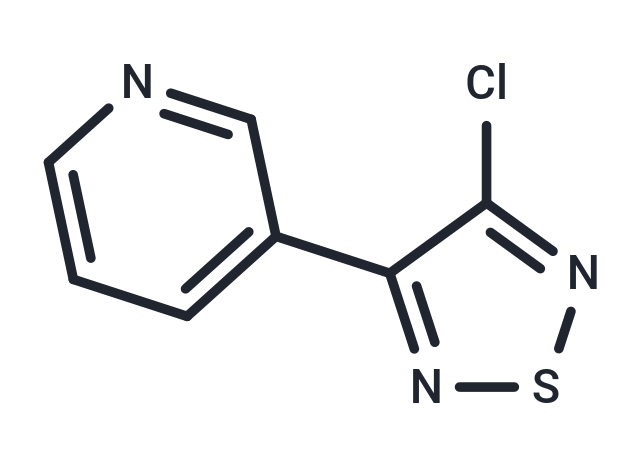 3-Chloro-4-(pyridin-3-yl)-1,2,5-thiadiazole