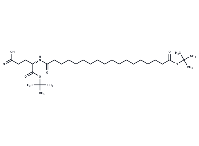 (S)-5-(tert-Butoxy)-4-(18-(tert-butoxy)-18-oxooctadecanamido)-5-oxopentanoic acid