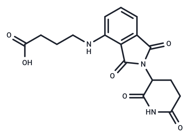Pomalidomide 4'-alkylC3-acid