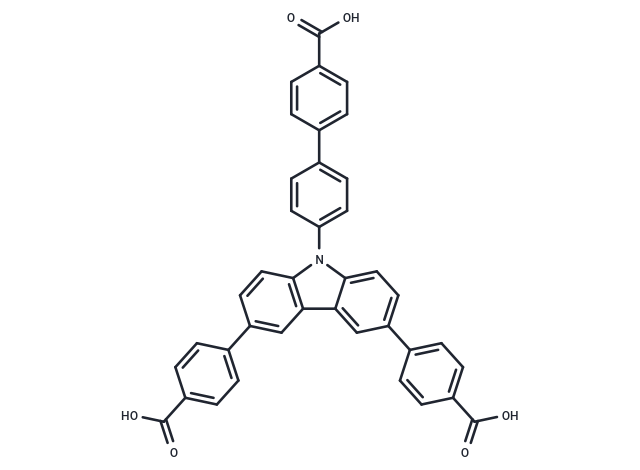 4,4'-(9-(4'-Carboxy-[1,1'-biphenyl]-4-yl)-9H-carbazole-3,6-diyl)dibenzoic acid