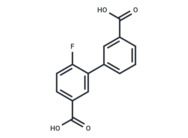 3-(5-Carboxy-2-fluorophenyl)benzoic acid