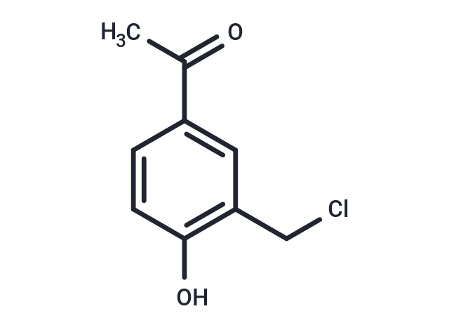 1-[3-(chloromethyl)-4-hydroxyphenyl]ethan-1-one