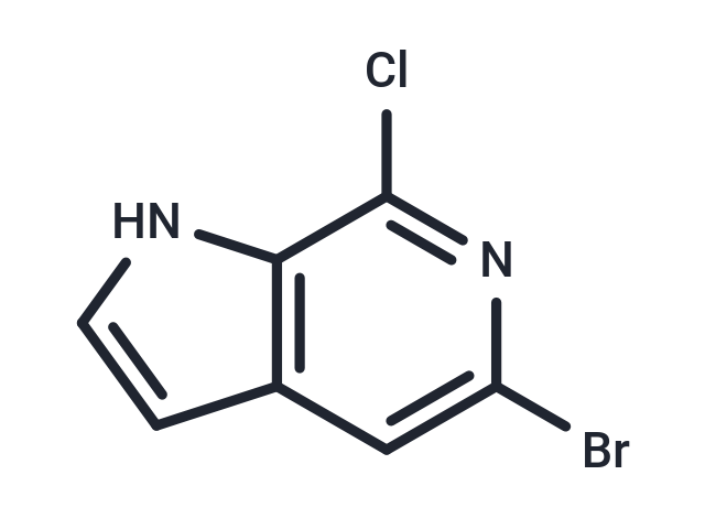 5-bromo-7-chloro-1H-pyrrolo[2,3-c]pyridine