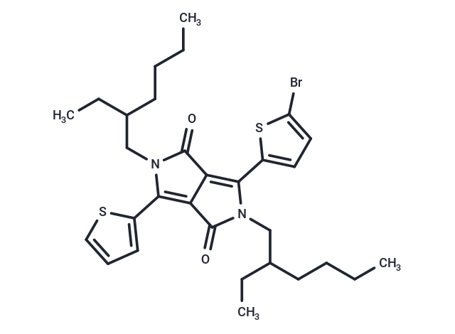 2,5-bis(2-ethylhexyl)-3-(5-broMo-thiophene-2-yl)-6-(thiophene-2-yl)-pyrrolo[3,4-c]pyrrole-1,4-dione