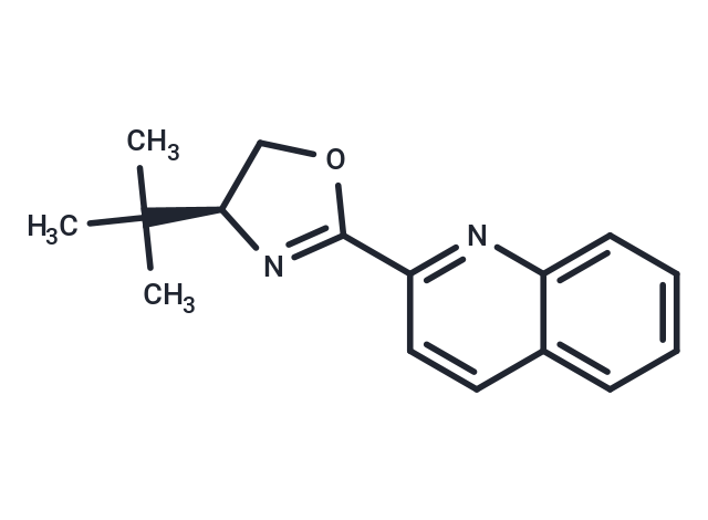 2-[(4S)-4-tert-butyl-4,5-dihydro-1,3-oxazol-2-yl]quinoline